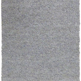 Tapis blanc en laine à relief – Looping : vue d'ensemble du tapis