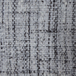Tapis gris et orange tissé main - laine et viscose - Hamilta