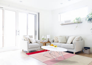 Teppich in Zusammenarbeit mit Jean François D'Or, aus neuseeländischer Wolle