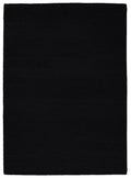 Tapis noir en laine 170x240 – Kito