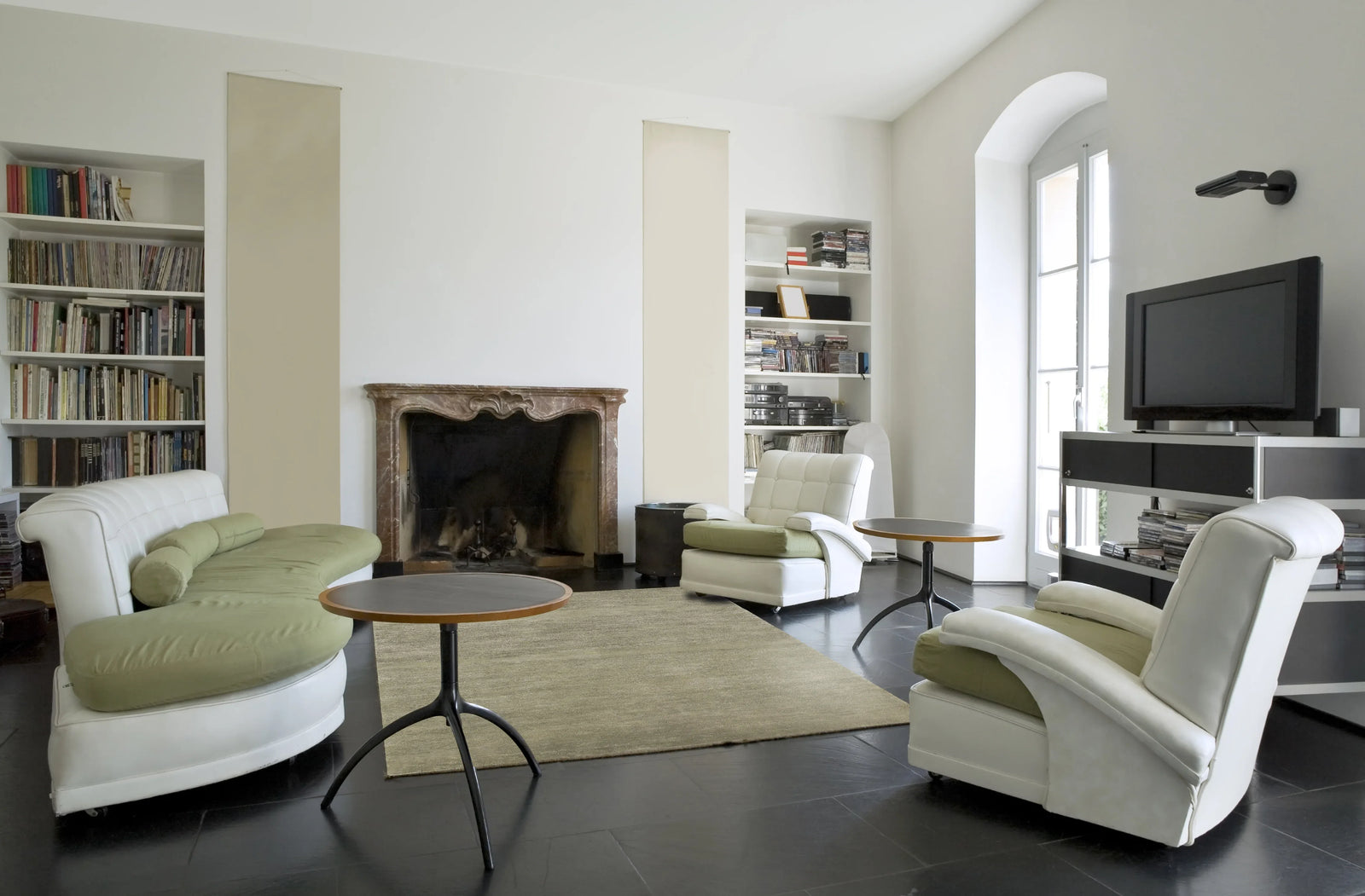 Promotion luxueux tapis en laine de Nouvelle Zélande & viscose - Tapis Contemporains à Prix Outlet - Bel-Deco