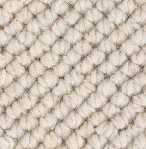 Tapis Ivoire résistant au grand passage en laine - Wooly (70x.., 75x.., 80x.., 85x.. et 90x..)