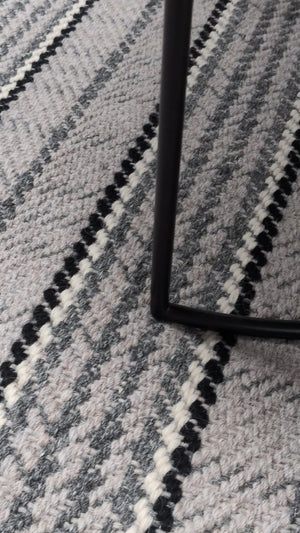 Tartan SPL/2 – tapis en laine à motif rayé tartan