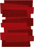 Red Wool Rug 170x240 – Mola