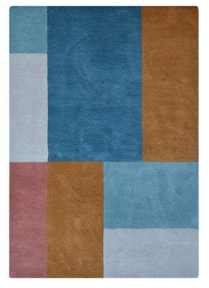 Soyeux et confortable tapis en laine Bikaner noué à la main - Tapis Contemporains à Prix Outlet - Bel-Deco