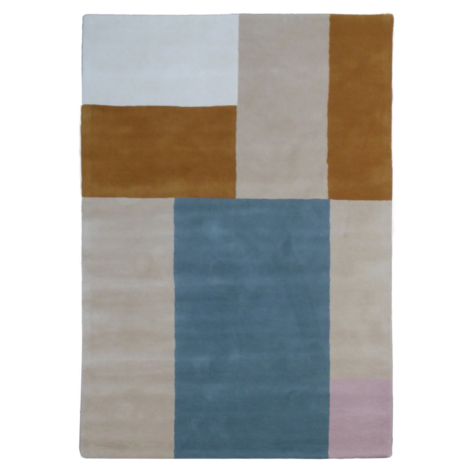 Soyeux et confortable tapis en laine Bikaner noué à la main