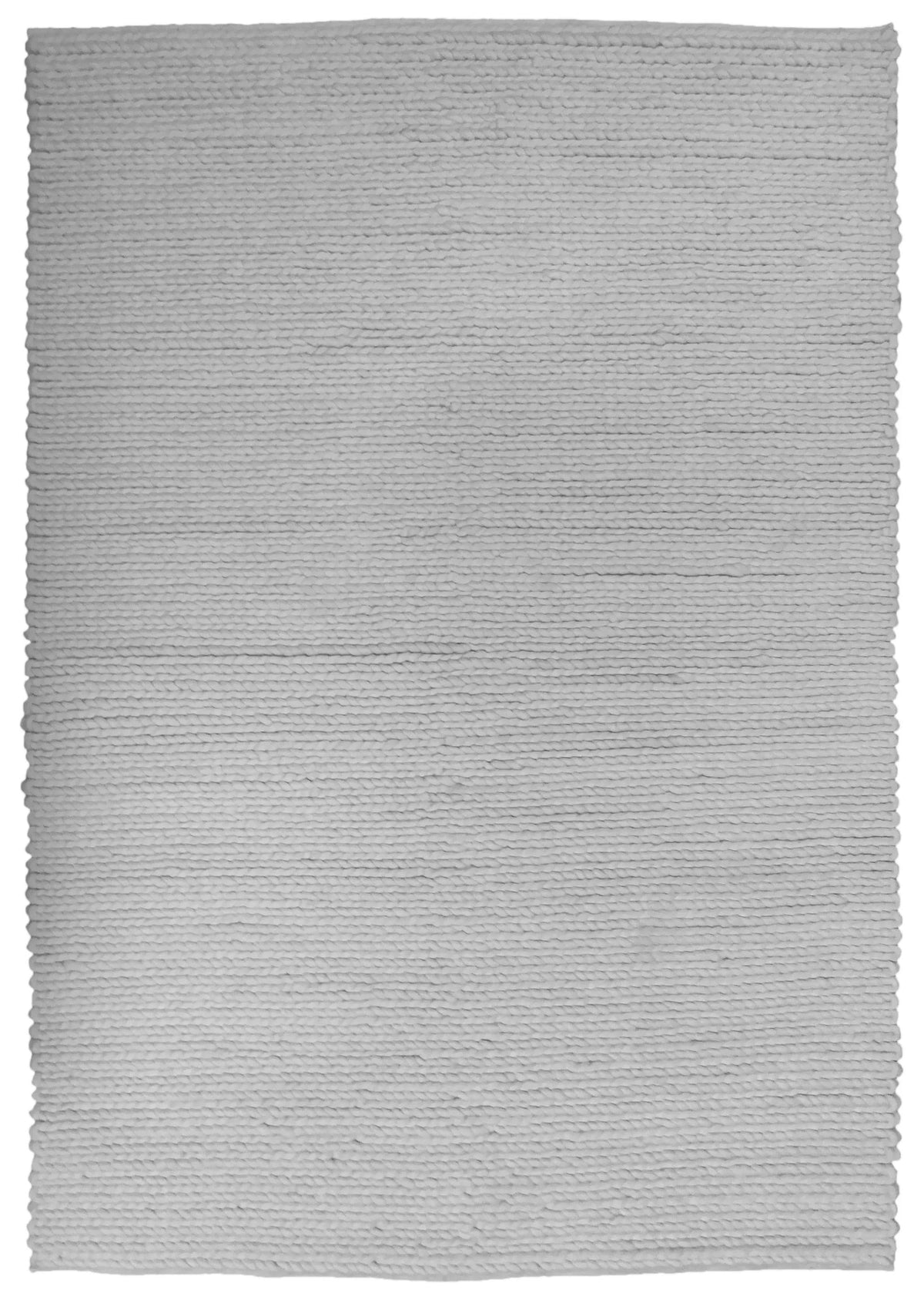 Tapis blanc en laine – Marmara Bikaner : vue d'ensemble du tapis