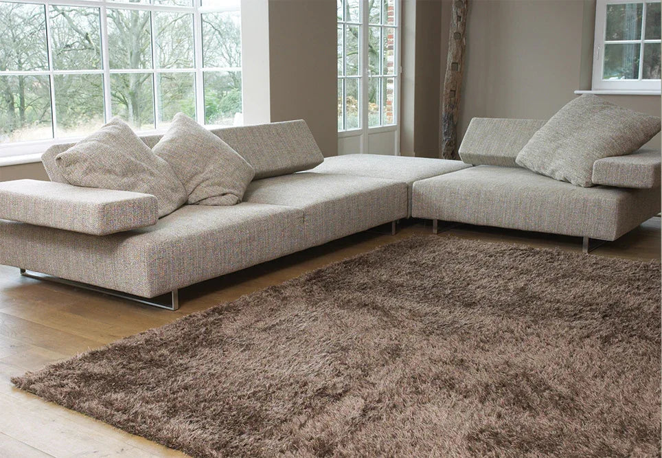 Promotion petit tapis en acrylique et polyester - Tapis Contemporains à Prix Outlet - Bel-Deco