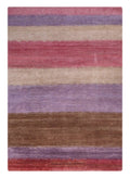 Vloerkleed meerkleurig gestreept van brandnetel 170x240 – Nettle
