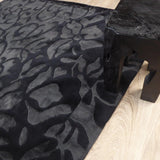 Groot vloerkleed met bloemenpatroon van Nieuw-Zeelandse wol en viscose in de aanbieding - Moderne vloerkleden tegen outletprijzen - Bel-Deco