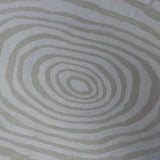 Alfombra redonda beige de pelo corto de lana – Fields Rondin – detalle del tejido