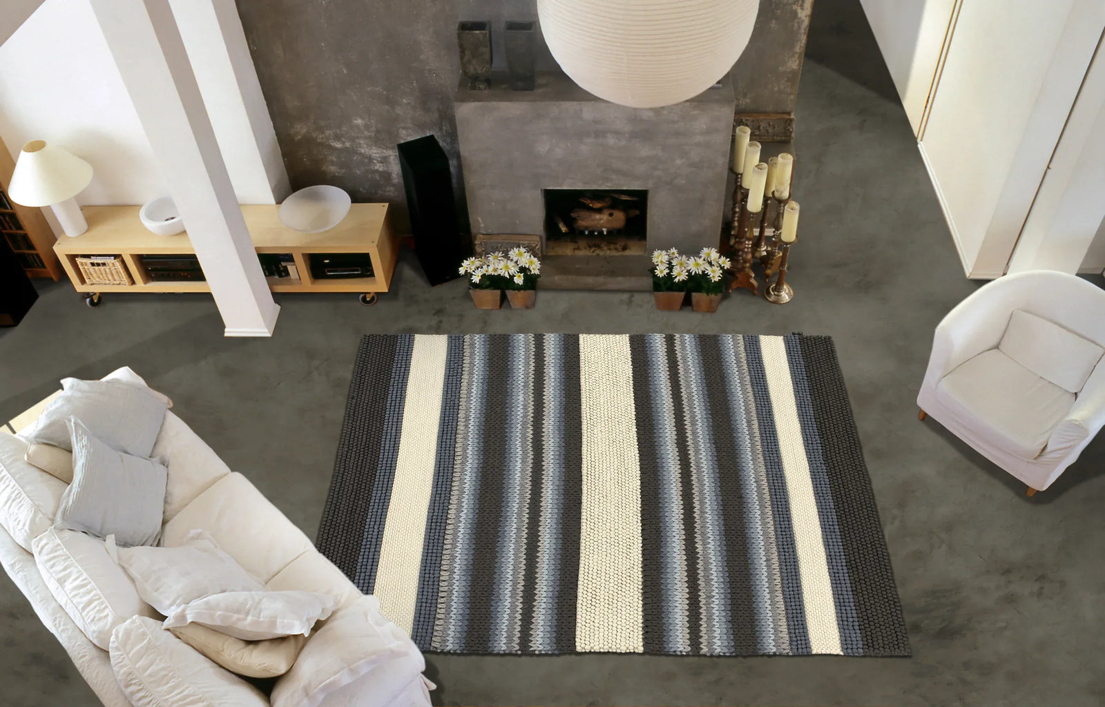 Tapis Mood – 100% Laine de Nouvelle-Zélande Tissé Main - Tapis Contemporains à Prix Outlet - Bel-Deco