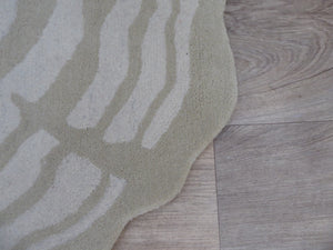 Promotion tapis moderne tufté à la main 100% laine des champs