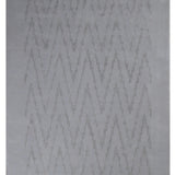 Light Grey Wool and Viscose Rug – Ikat – full view of the rug