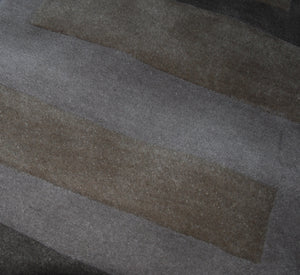Tapis MOLA – Tricolore en Relief – 100% Laine Bikaner & NZ Tufté Main - Tapis Contemporains à Prix Outlet - Bel-Deco