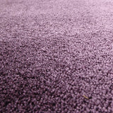 Teppich Läufer Violett Unifarben Polyamid – Pacs – Detail der Webstruktur