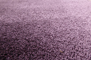 Promotion tapis grand passage uni violet brillant et soyeux en viscose