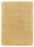 Tapis jaune à poils longs en polyester 200x300 – Electra