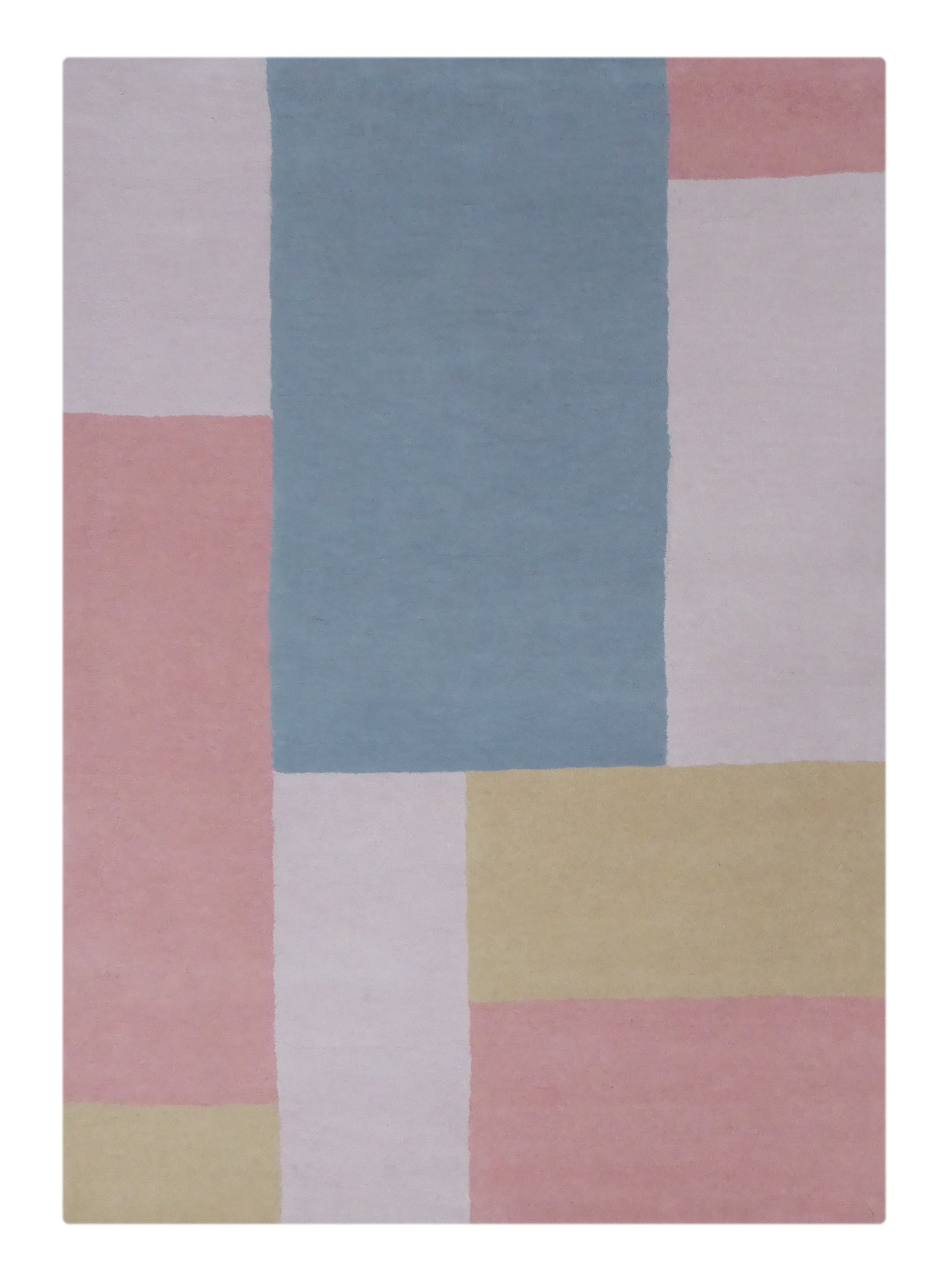 Soyeux et confortable tapis en laine Bikaner noué à la main