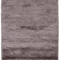 Vloerkleed bruin hoogpolig van wol 60x120 – Vesuvio