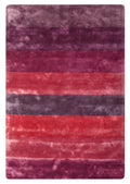 Tapis rose multicolore en viscose 130x190 – Everest